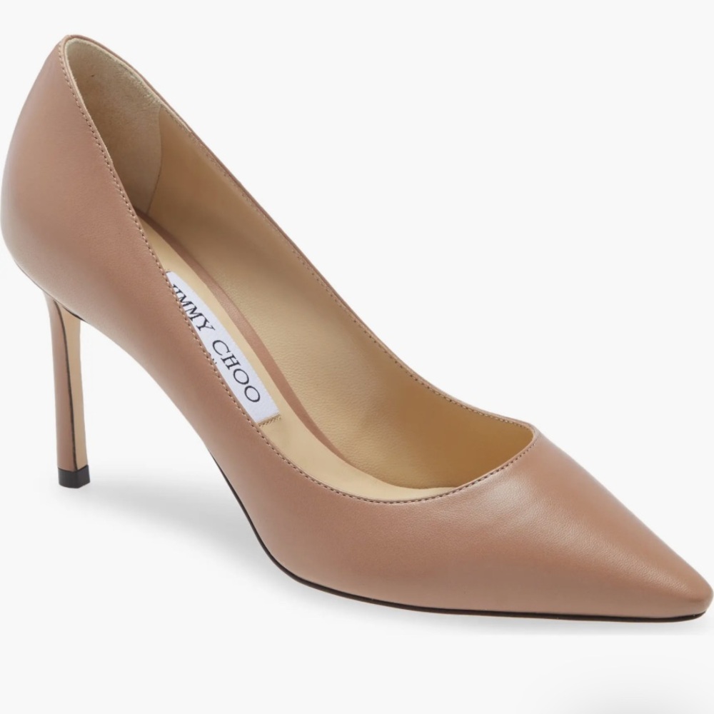 Romy 85 Leather Pump - image 1